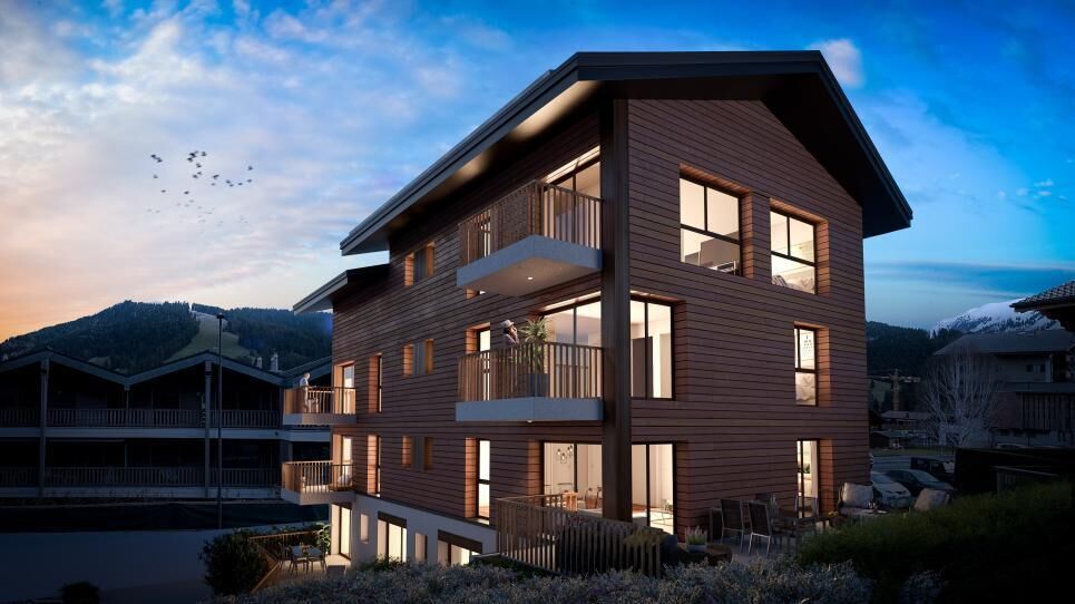 Futur appartement en rez avec terrasses et jardin – Les Pccots